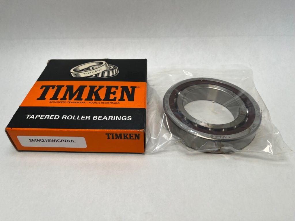 Angular Contact Ball Bearing — 75 mm ID, 130 mm OD, 25 mm Width, 15° Contact Angle, Light Preload, Phenolic Cage, ABEC 7/9