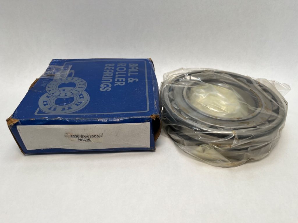 Double-Row Spherical Roller Bearing 100x180x46 mm 1:12 Taper Bore C3 Clearance W33 Lube Groove