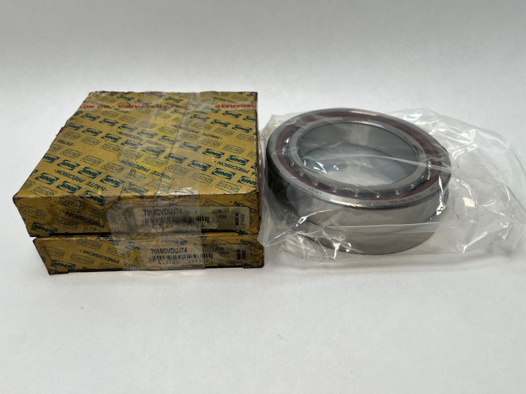 Angular Contact Ball Bearing - 80 mm ID, 125 mm OD, 22 mm Width, Open, 15°, Light Preload.