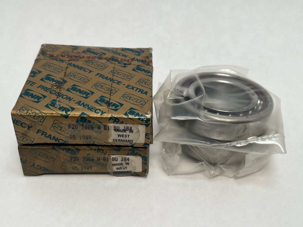 Angular Contact Ball Bearing - 30 mm ID, 55 mm OD, 13 mm Width, Open, 25°, Medium Preload, ABEC 7, Matched Pair