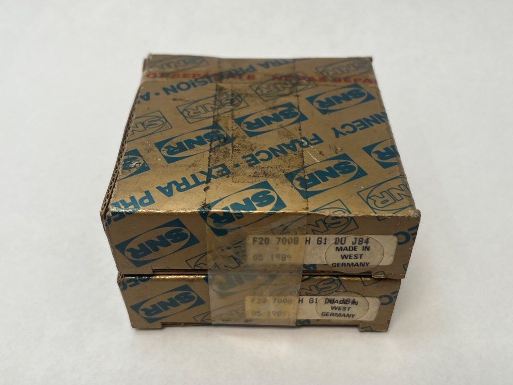 Super Precision Angular Contact Bearing Pair 40x68x15 mm 25° Duplex Universally Ground