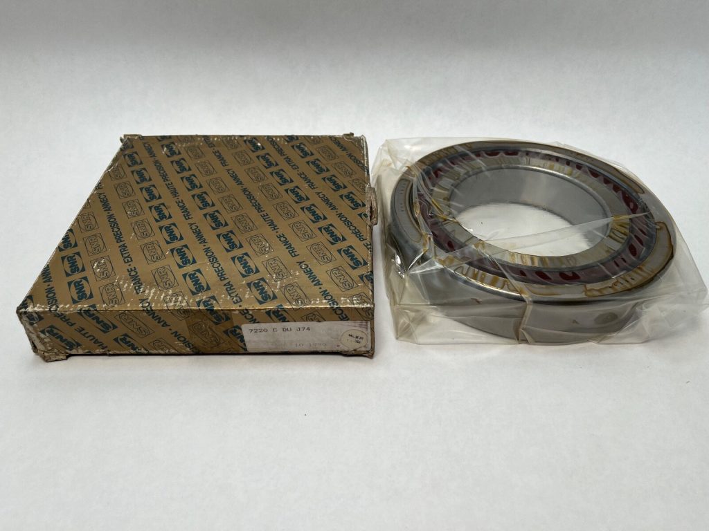 Super Precision Angular Contact Ball Bearing - Straight Bore, 100 mm ID, 180 mm OD, 34 mm Width, Open, 15° Contact Angle, Universal Light Preload