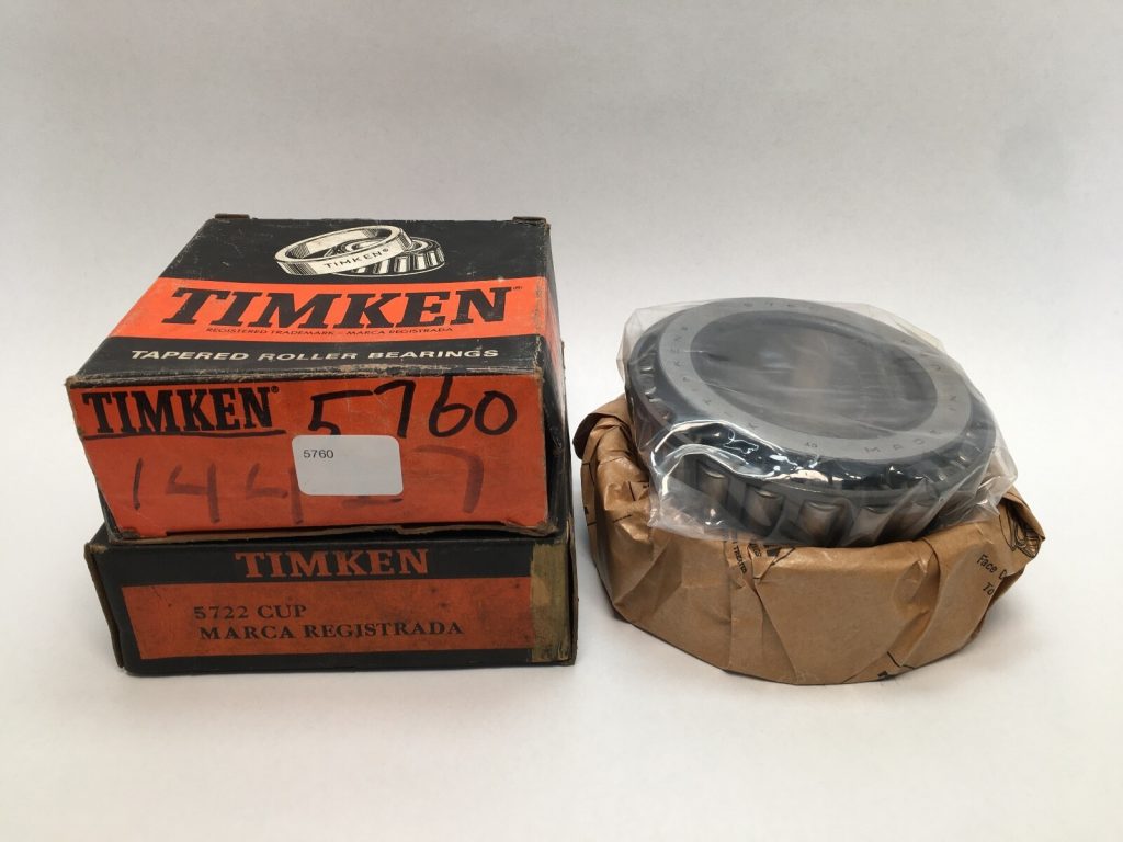 Single-Row Tapered Roller Bearing Cone and Cup Set 3 in Bore 5.515 in Cup OD K Factor 1.44