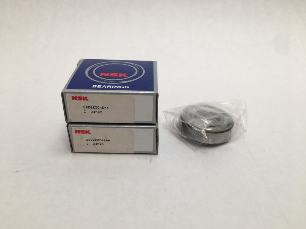 Deep Groove Ball Bearing - Straight Bore, 15 mm ID, 32 mm OD, 9 mm Width, Steel Shields Both Sides, C4 Internal Clearance