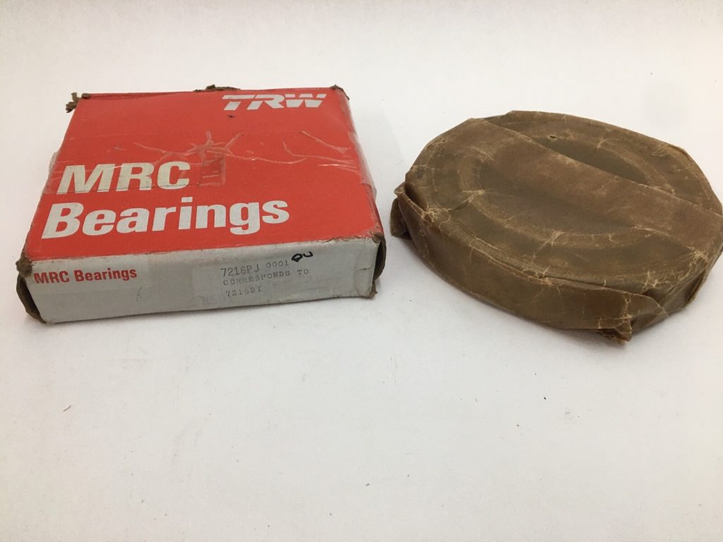 Angular Contact Ball Bearing - 80 mm ID, 140 mm OD, 26 mm Width, Open, 40° Contact Angle, Machined Bronze Cage