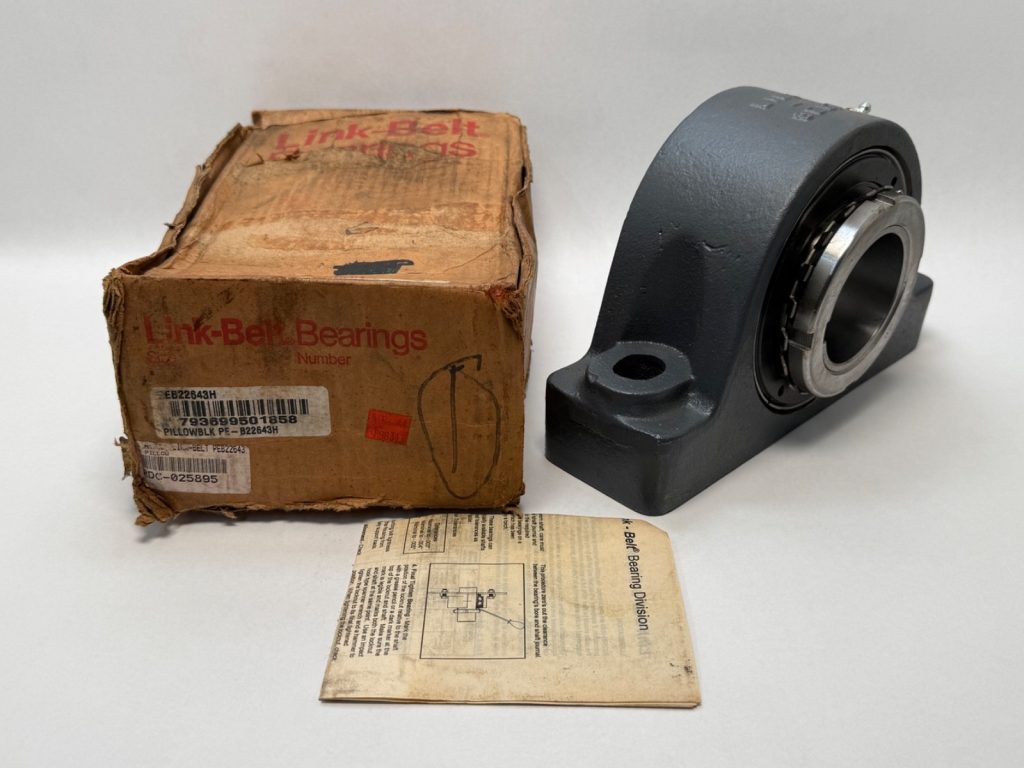 Link-Belt PEB22643H Pillow Block Bearing 2-11/16" ID PE-B22643H 2-Bolt