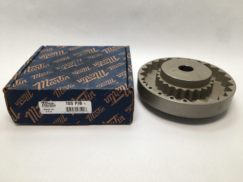 Coupling Flange - Quadra-Flex Size 10, Type S, Plain Reborable Bore 1-1/8 to 3-1/8 in, Cast Iron