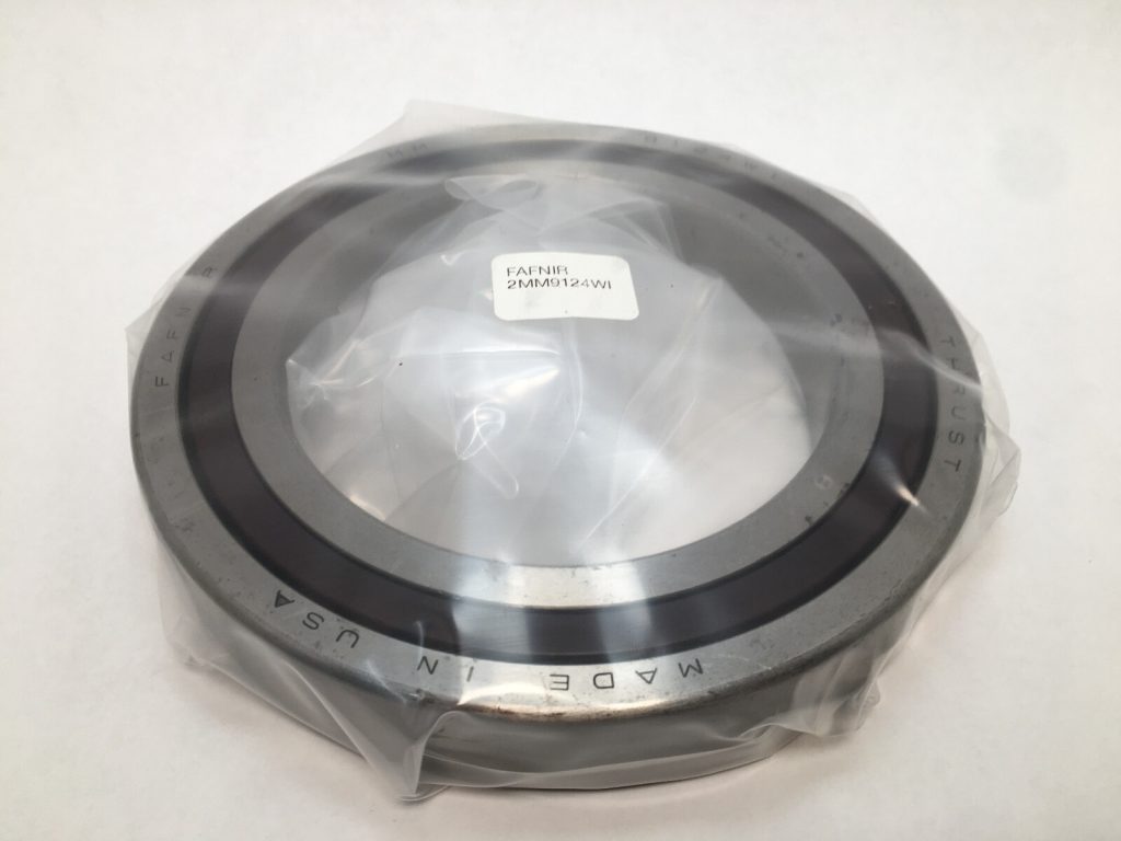 Angular Contact Ball Bearing – 120 mm ID, 180 mm OD, 28 mm Width, 15° Contact Angle, Phenolic Cage, Open, ABEC 7/9