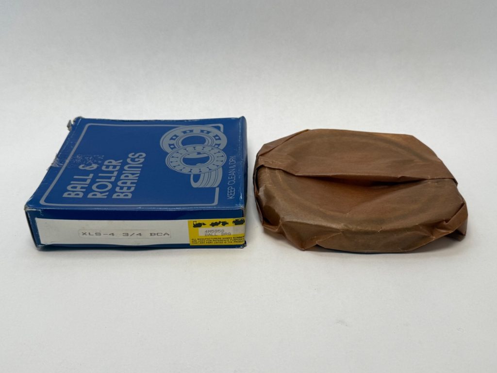 Deep Groove Ball Bearing — Open, 4-3/4 in ID, 6-1/2 in OD, 7/8 in Width, XLS Inch Series