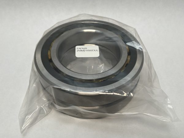 Fafnir 2MM216WICRDUL open angular contact ball bearing, matched duplex pair, wrapped in plastic