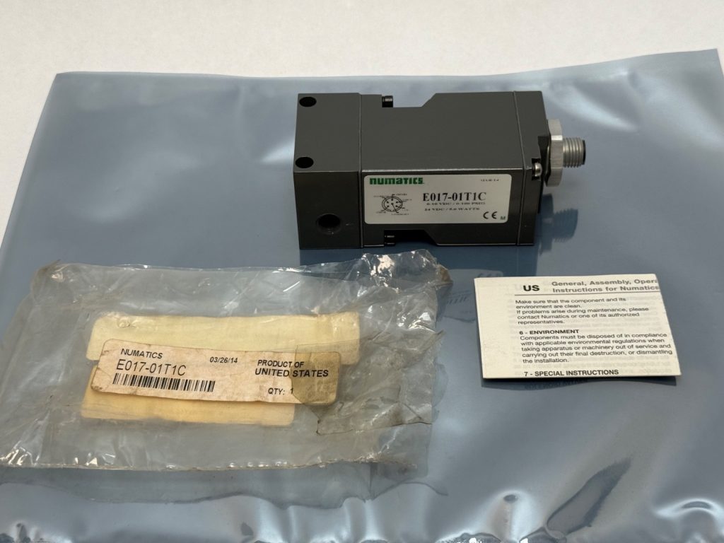 Electronic Proportional Pressure Regulator — 0-10 VDC Command, 0-100 PSIG Range