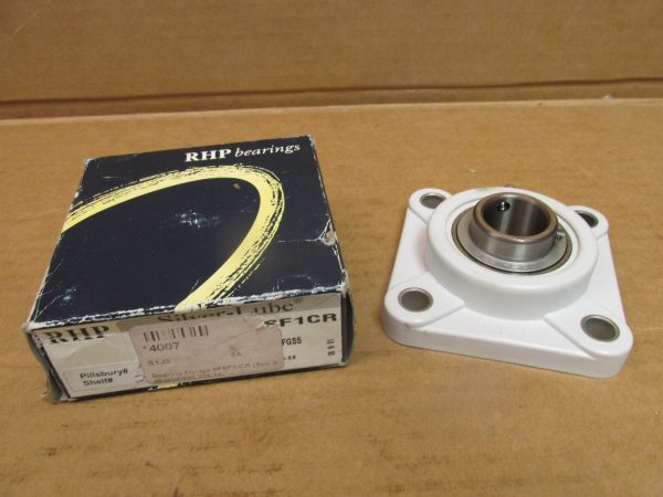 RHP PSF1CR thermoplastic flanged bearing unit – image 1
