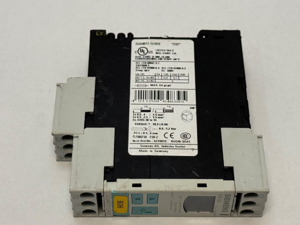 Siemens 3UG4617-1CR20 phase monitoring relay – image 1