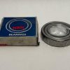 Angular Contact Ball Bearing — 50 mm ID, 90 mm OD, 20 mm Width, Single Row, 30° Contact Angle, Pressed Steel Cage