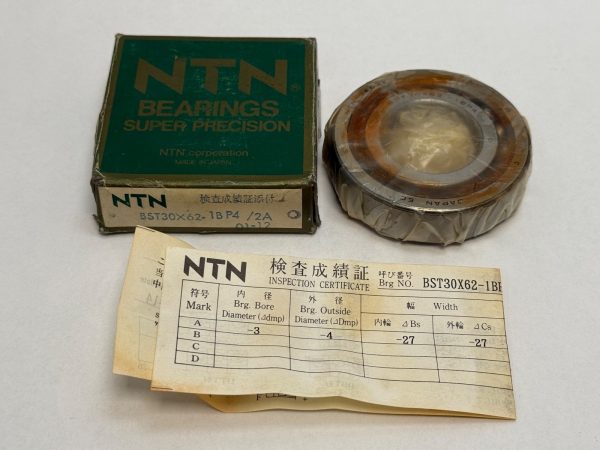 NTN BST30X62-1BP4 ball screw support bearing with original box and inspection certificate