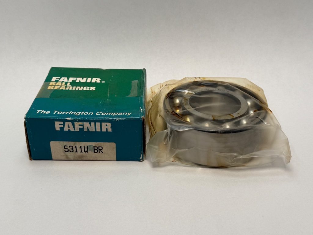 Double Row Angular Contact Ball Bearing – 55 mm ID, 120 mm OD, 49.22 mm Width, Open, 20° Contact Angle