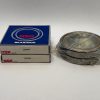 Angular Contact Ball Bearing Pair — 100 mm Bore, 150 mm OD, 24 mm Width Each, Face-to-Face Matched Set, Open, Straight Bore