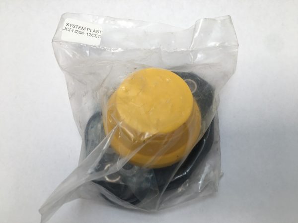 System Plast UCFH204-12-CEC two-bolt flange bearing 3/4 in