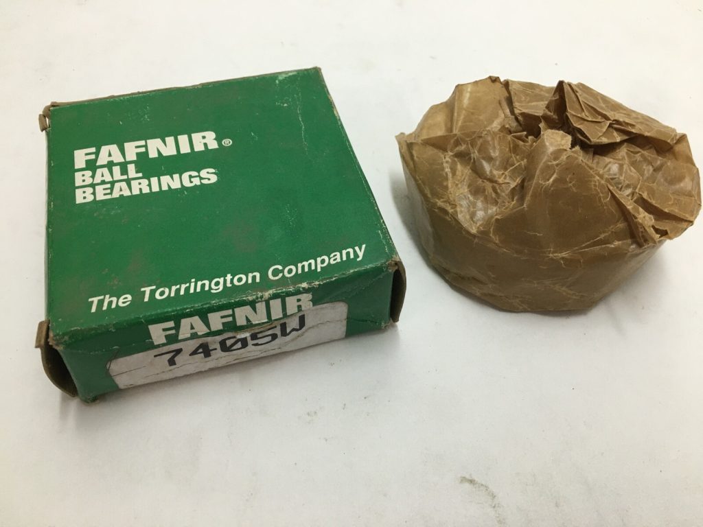 Fafnir 7405W angular contact ball bearing – image 1