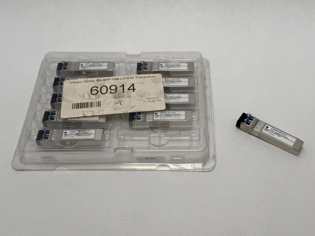 Integra Optics MA-SFP-1GB-LX10-IO SFP 1000Base-LX 1310nm 10km SMF for Meraki