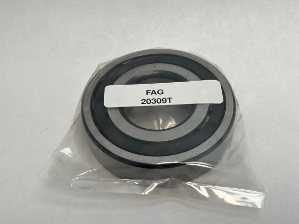 FAG 20309T single row barrel roller bearing in plastic packaging with label