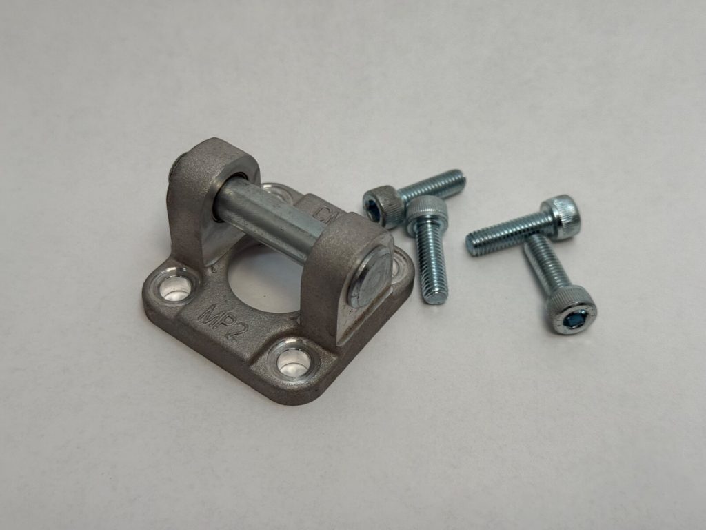 Clevis Mounting MP2 - Series CM1, 50 mm Piston, ISO 15552, 12 mm Pivot, Corrosion-Resistant Aluminum