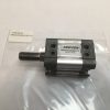 Compact Pneumatic Cylinder - 20 mm Bore, 10 mm Stroke, ISO 21287, Male Rod, Adjustable Cushioning, 10 bar