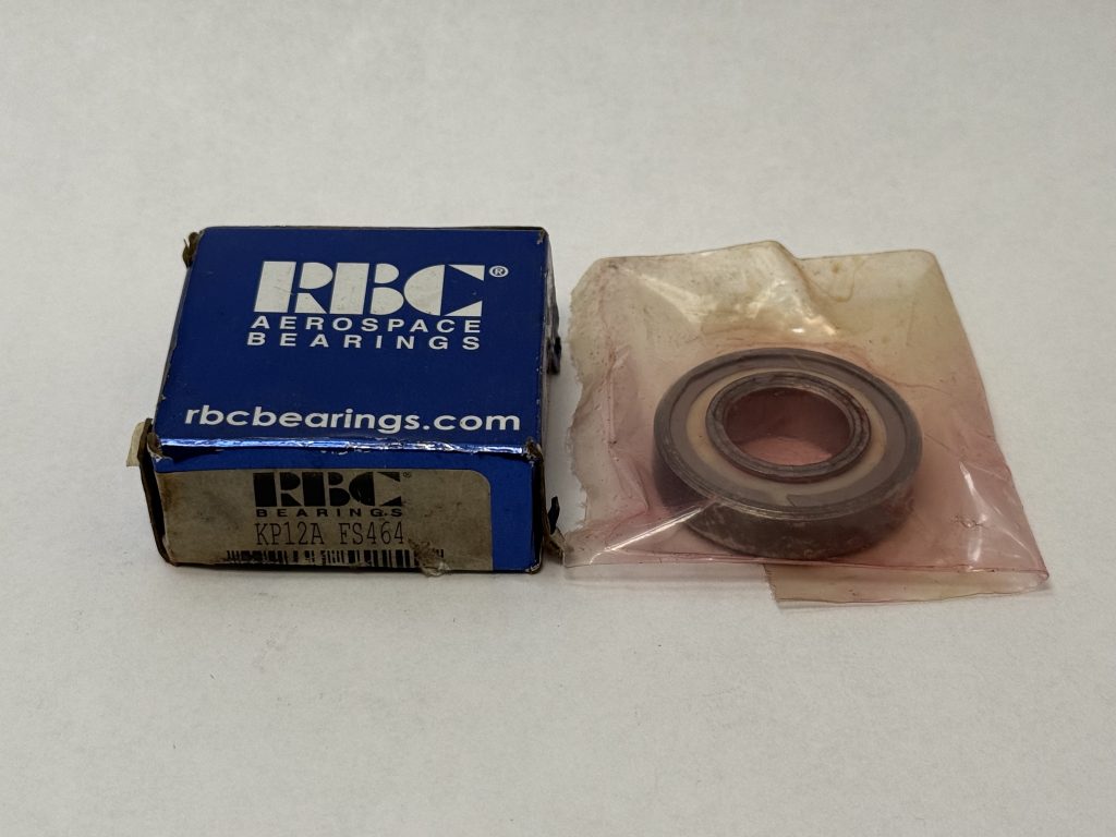 Sealed Control Ball Bearing - 0.750 in Bore, 1.625 in OD, 0.4375 in Width, Full Complement