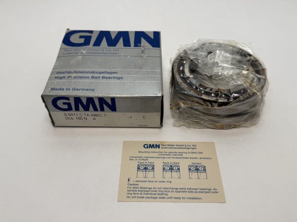 GMN S 6011 C TA A7 DUL angular contact bearing – image 1