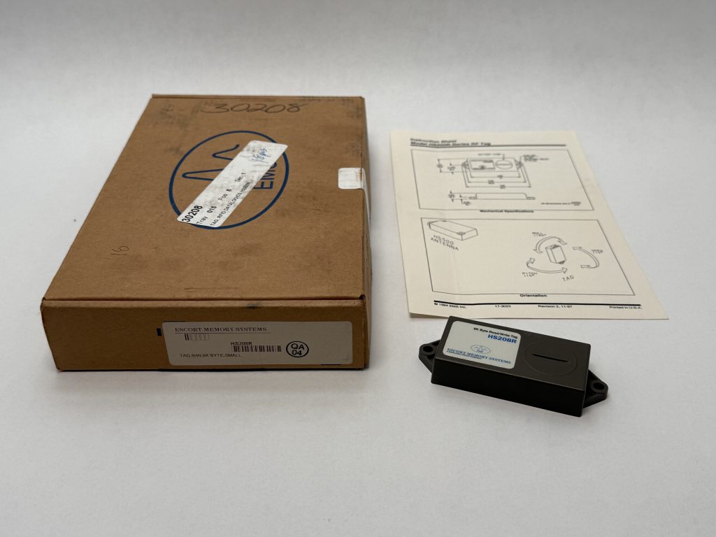 Escort Memory Systems HS208R 8K Byte Read/Write RFID Tag Box of 18 Datalogic
