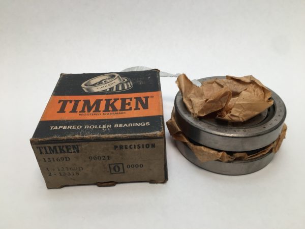 Timken 13169D/13318 double cone tapered roller bearing set – image 1