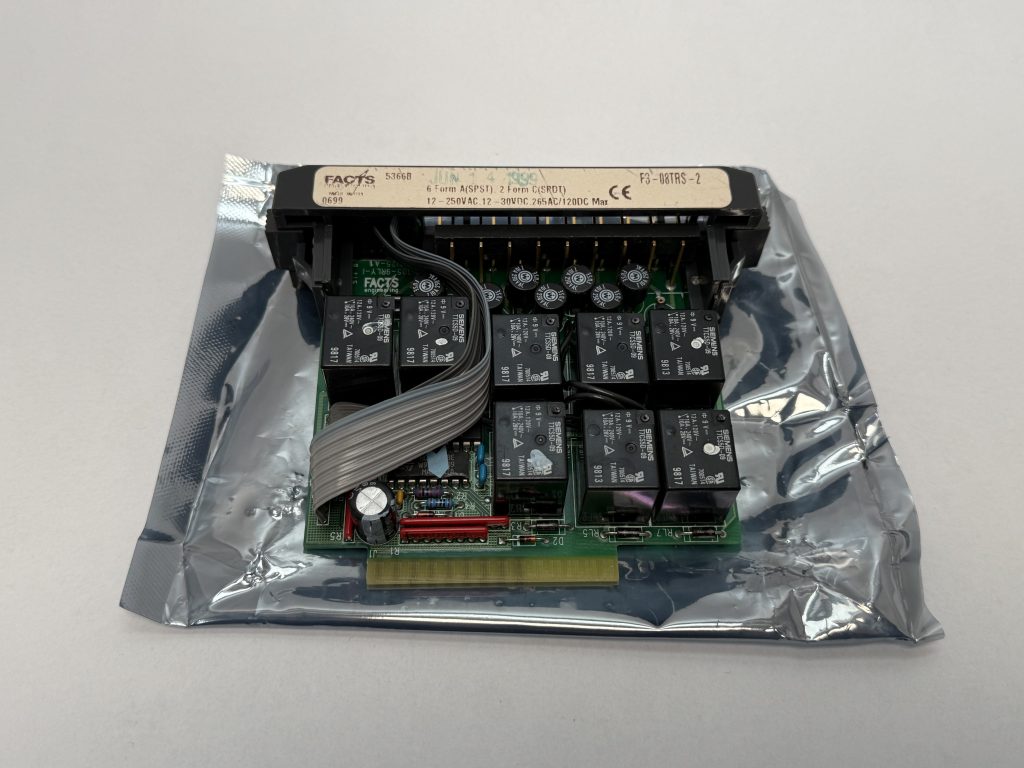 FACTS F3-08TRS-2 Relay Output Module 6 Form A 2 Form C 12-250VAC 12-30VDC
