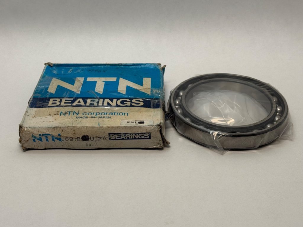Deep Groove Ball Bearing — 90 mm ID, 125 mm OD, 18 mm Width, Open, Pressed Steel Cage, CN Clearance