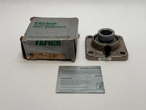 Fafnir RCJ1 NT flange bearing unit – image 1