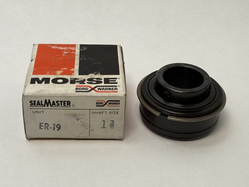 Sealmaster ER-19 Insert Bearing ER19 ER-19 1-3/16" ID w/ Snap Ring Morse