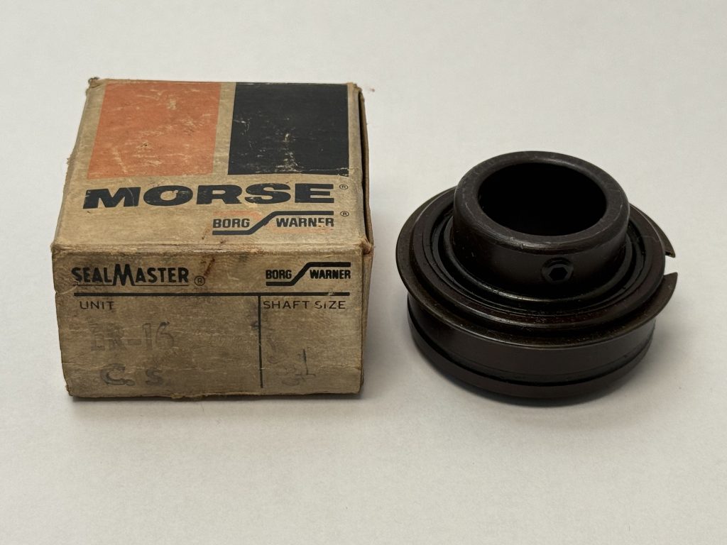 Sealmaster ER-16 Insert Bearing ER16 ER-16 1" ID w/ Snap Ring Morse