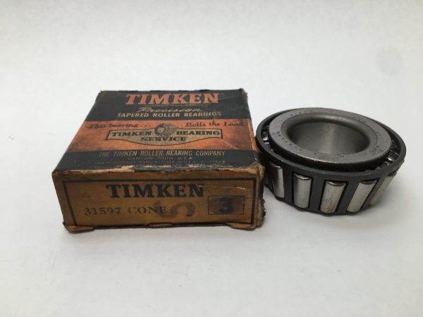 Timken 31597-3 tapered roller bearing cone – image 1