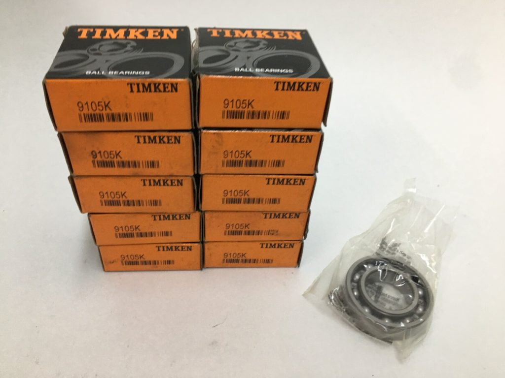 Timken 9105K deep groove ball bearing – image 1