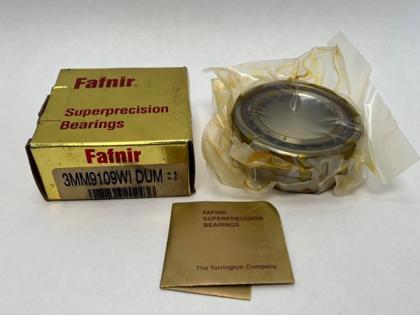 Fafnir 3MM9109WI DUM angular contact ball bearing pair – image 1