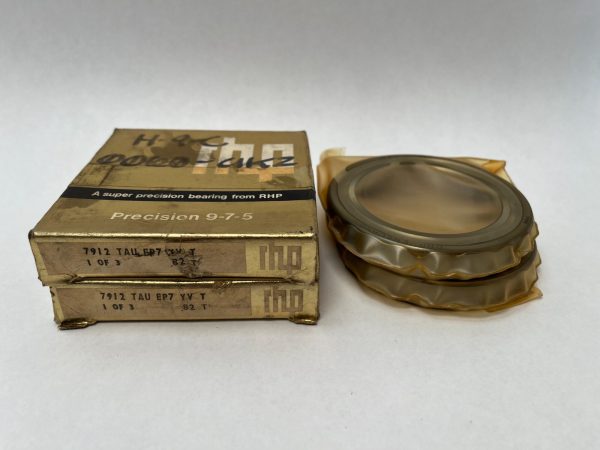 RHP 7912-T-DUL-P4 angular contact bearing pair – image 1
