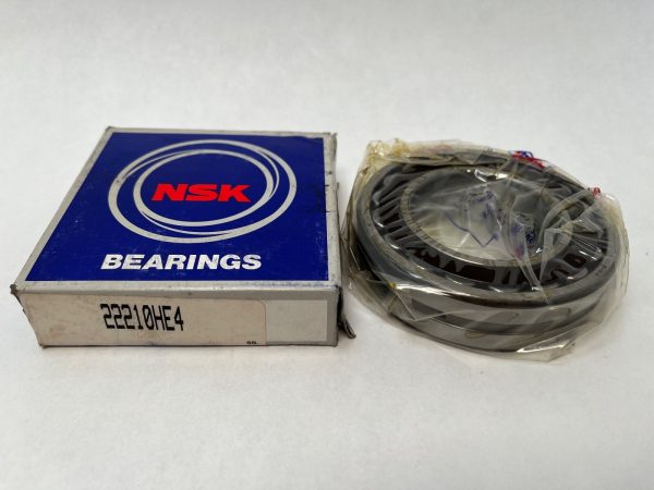 NSK 22210HE4 spherical roller bearing – image 1