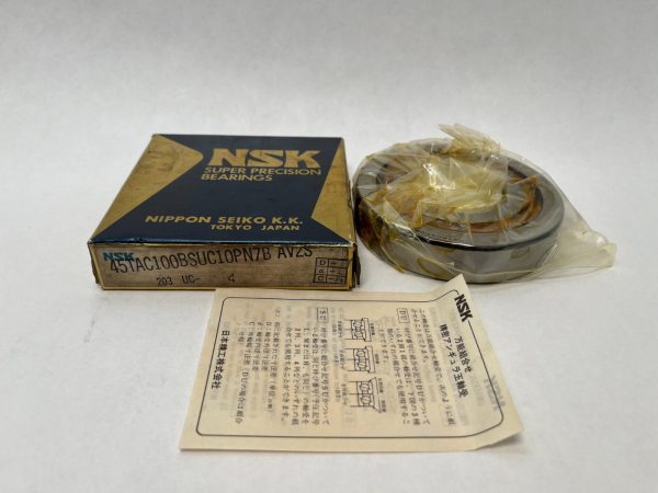 NSK 45TAC100BSUC10PN7B-AV2S ball screw support bearing – image 1