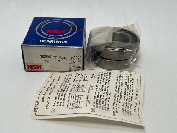 NSK 7006A5TYDUMP4 angular contact ball bearing – image 1