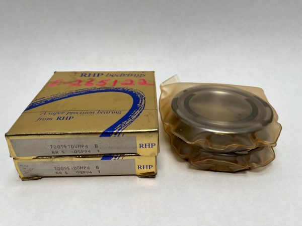 RHP 7009ETDUMP4 angular contact bearing pair – image 1