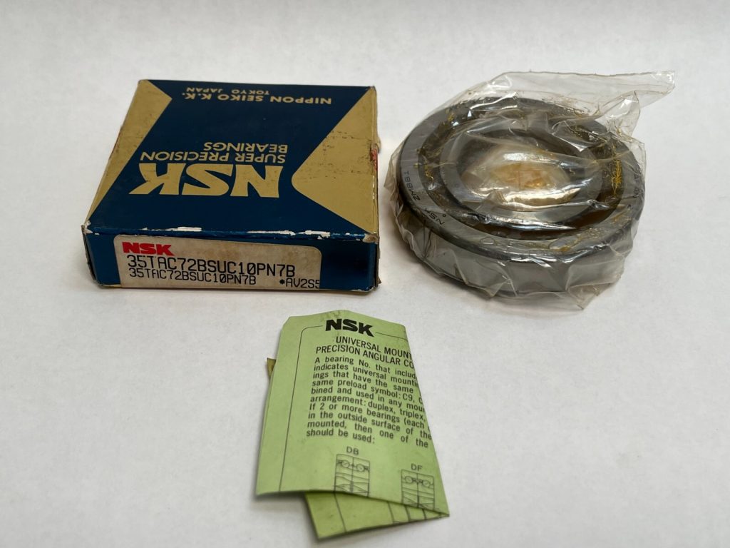 NSK 35TAC72BSUC10PN7B ball screw support bearing – image 1