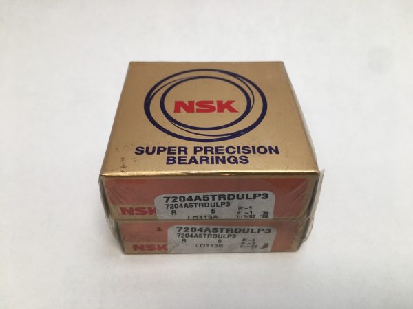 NSK 7204A5TRDULP3 angular contact ball bearing – image 1