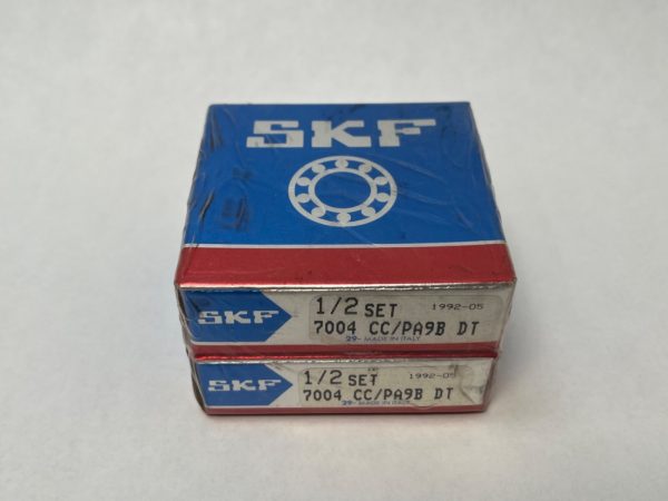 SKF 7004 CC/PA9B DT angular contact bearing set – image 1
