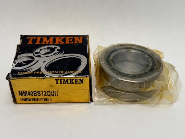 Timken MM40BS72 DUH ball screw support bearing – image 1