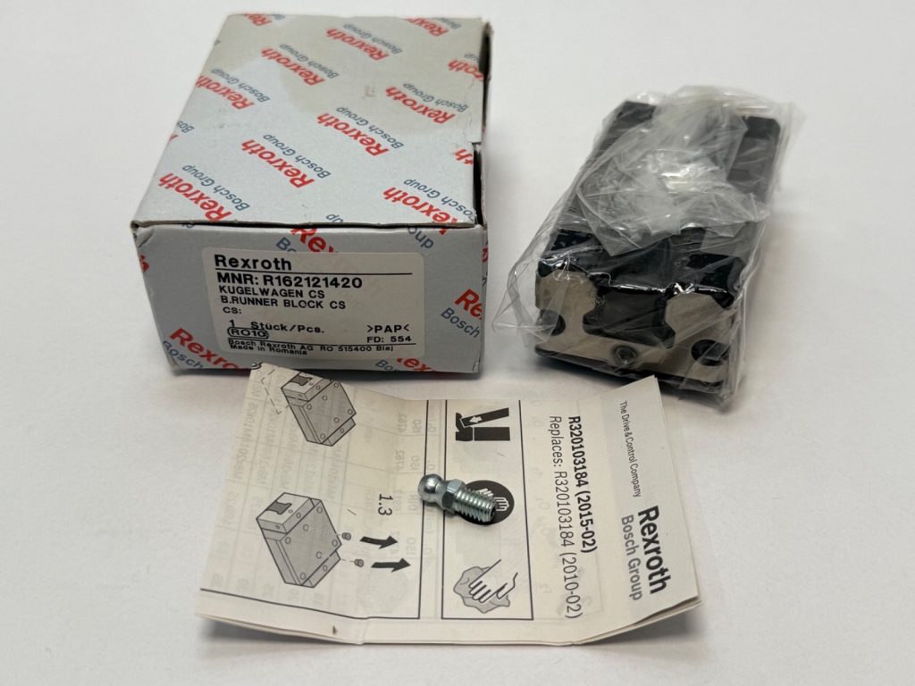 Ball Runner Block - Size 25, Slimline Normal Length High Body, 86.2 x 48 x 33.9 mm, C1 Light Preload, Accuracy Class N