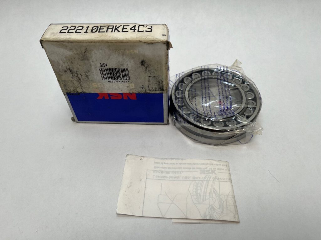 NSK 22210EAKE4C3 spherical roller bearing – image 1